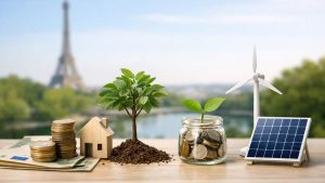 Investisseur choisissant des placements liés à la finance durable et à l’impact environnemental.